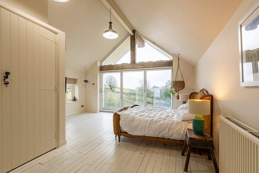 Bedroom in Buckstones 2 Story House Extension Built by Wolfe Design Build in Cumbria The Lake District
