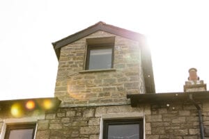 Traditional front gable dormer loft conversion built in cumbria, the lake district by Wolfe Design & Build