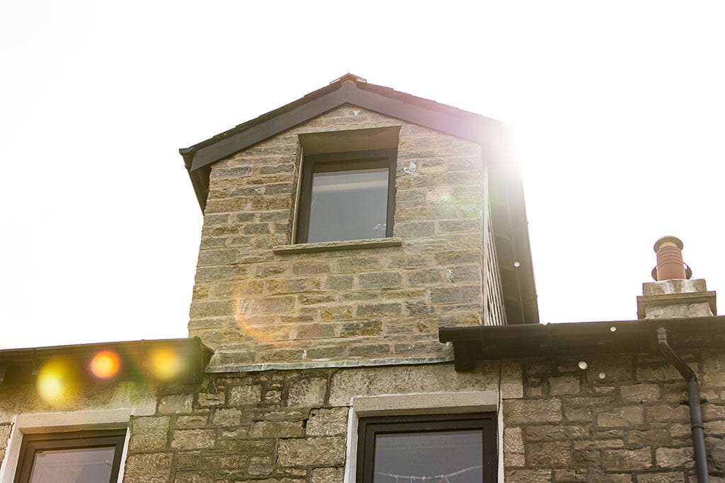 Traditional front gable dormer loft conversion built in cumbria, the lake district by Wolfe Design & Build